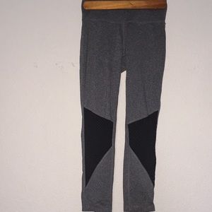 Grey athletic leggings